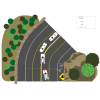 Crime Scene Traffic Drawing Template Traffic Accident Symbols Drawing Ruler