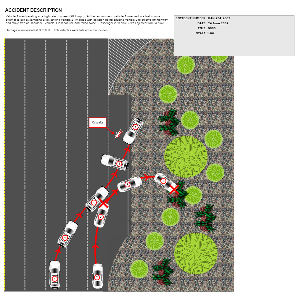 Example Image: Freeway Accident Reconstruction