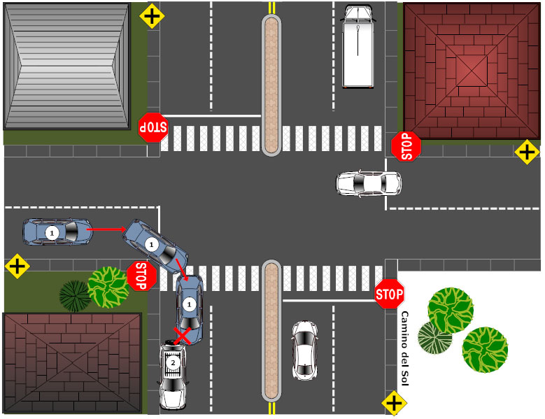 Accident Reconstruction Drawing and Sketch How to Draw, Examples, and