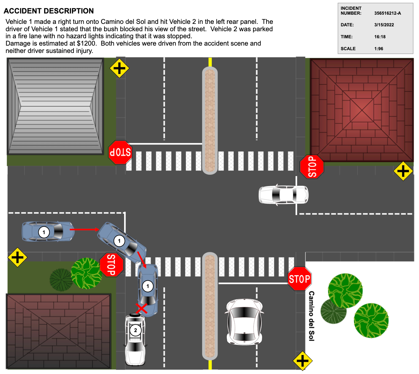 detailed accident reconstruction