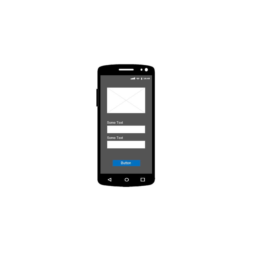 Example Image: Android - Login - 1