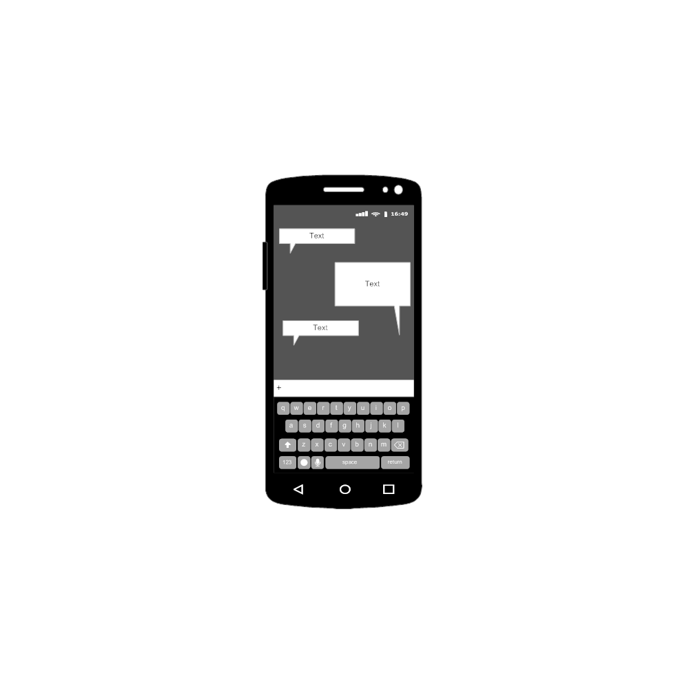 Example Image: Android - Text - Screen