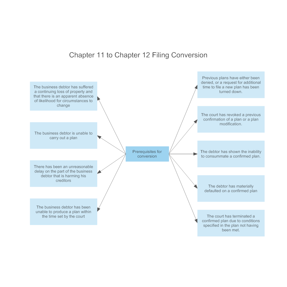 Example Image: Chapter 11 to Chapter 12 Filing Conversion