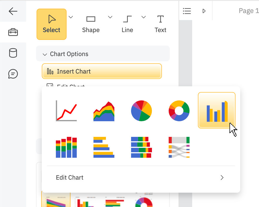 Choose your graph type