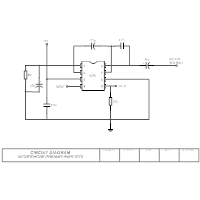 Circuit Diagram - Microphone Pre-Amplifier