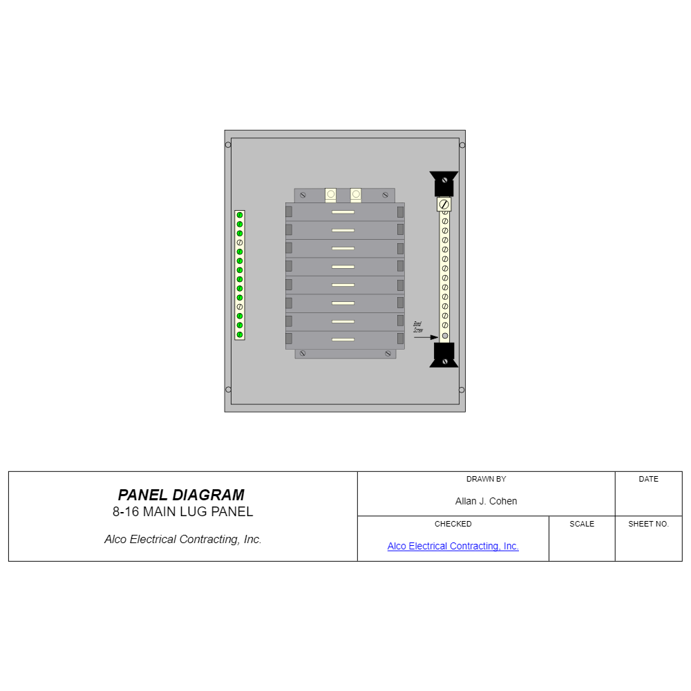 Example Image: Circuit Panel - Lug