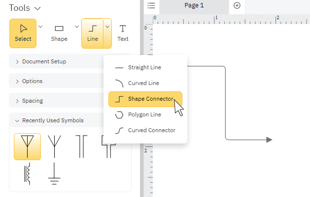 Line shapes