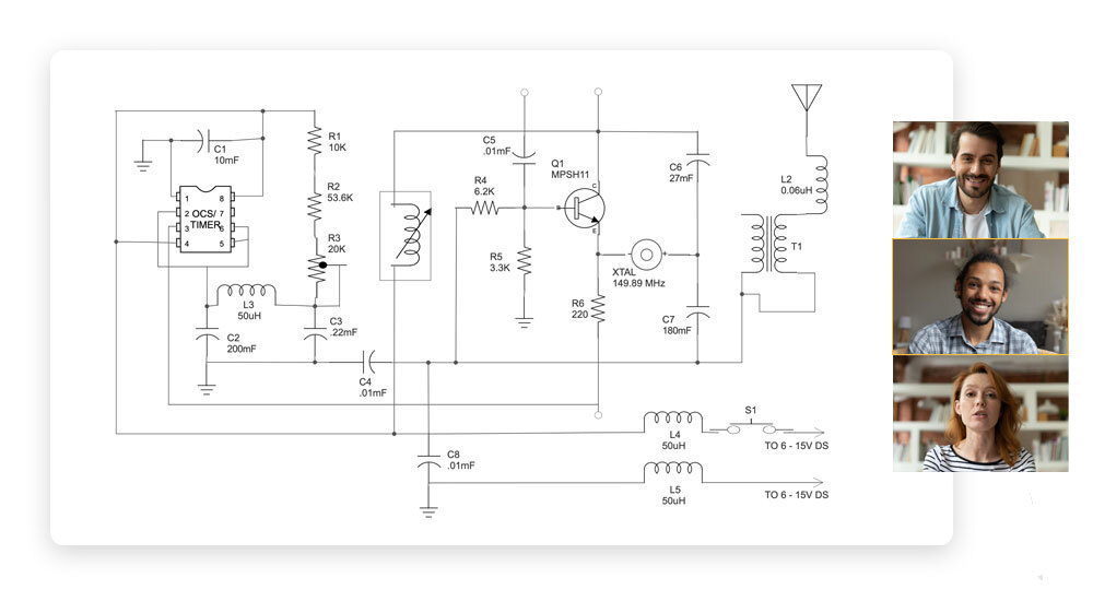 SOLVED: Draw the schematic diagram as shown in the figure below. If  possible, please use Express SCH. Refer to question 1, create a PCB for a  four-relay module. Show the components used.