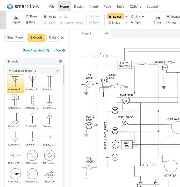 Electrical Symbols - Try Our Electrical Symbol Software Free