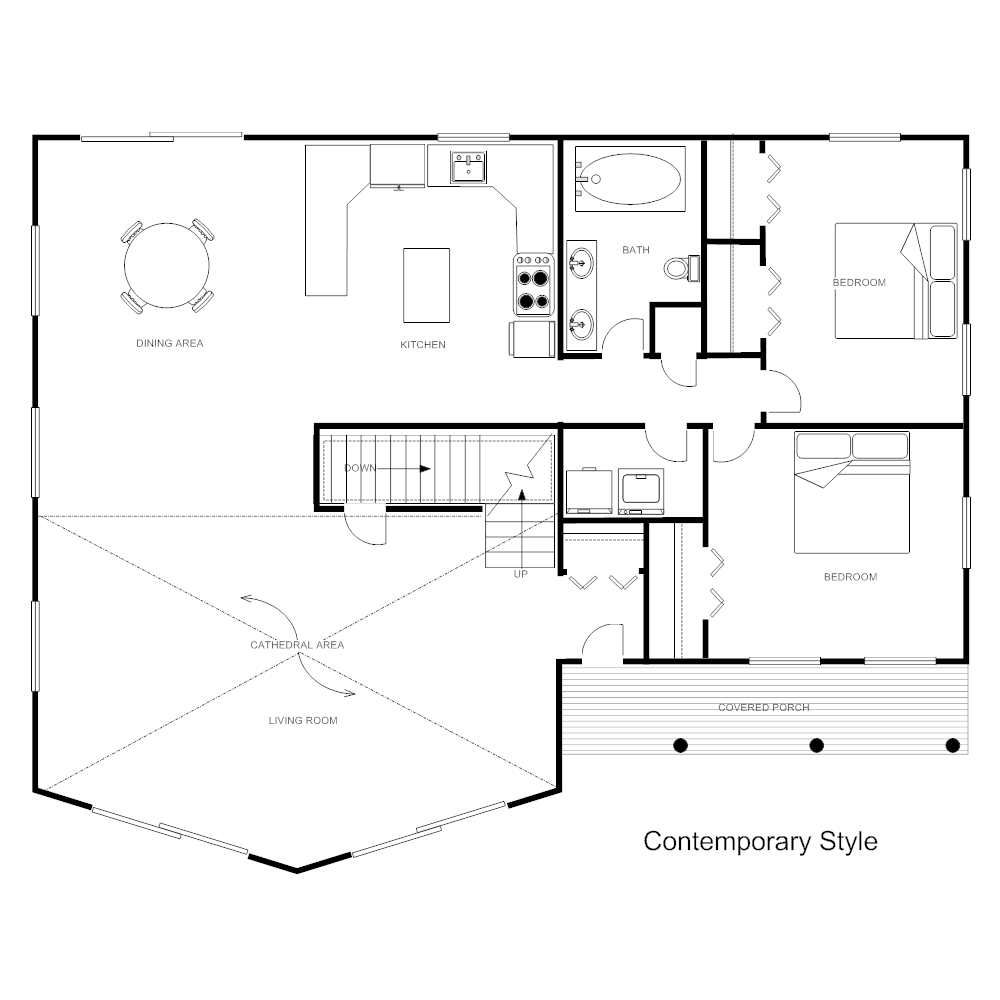 Floor Plan Templates Draw Floor Plans Easily With Templates