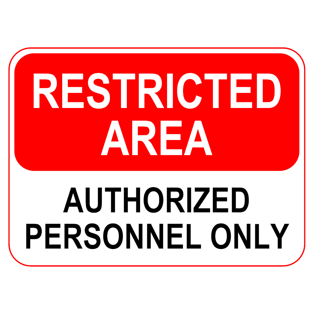 restricted-area-sign