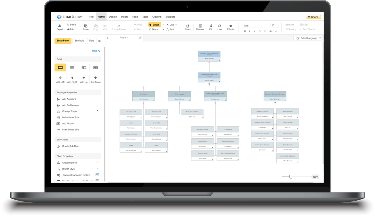 Smartdraw Create Flowcharts Floor Plans And Other Diagrams On