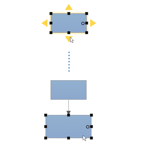 Automatically add data flow shape