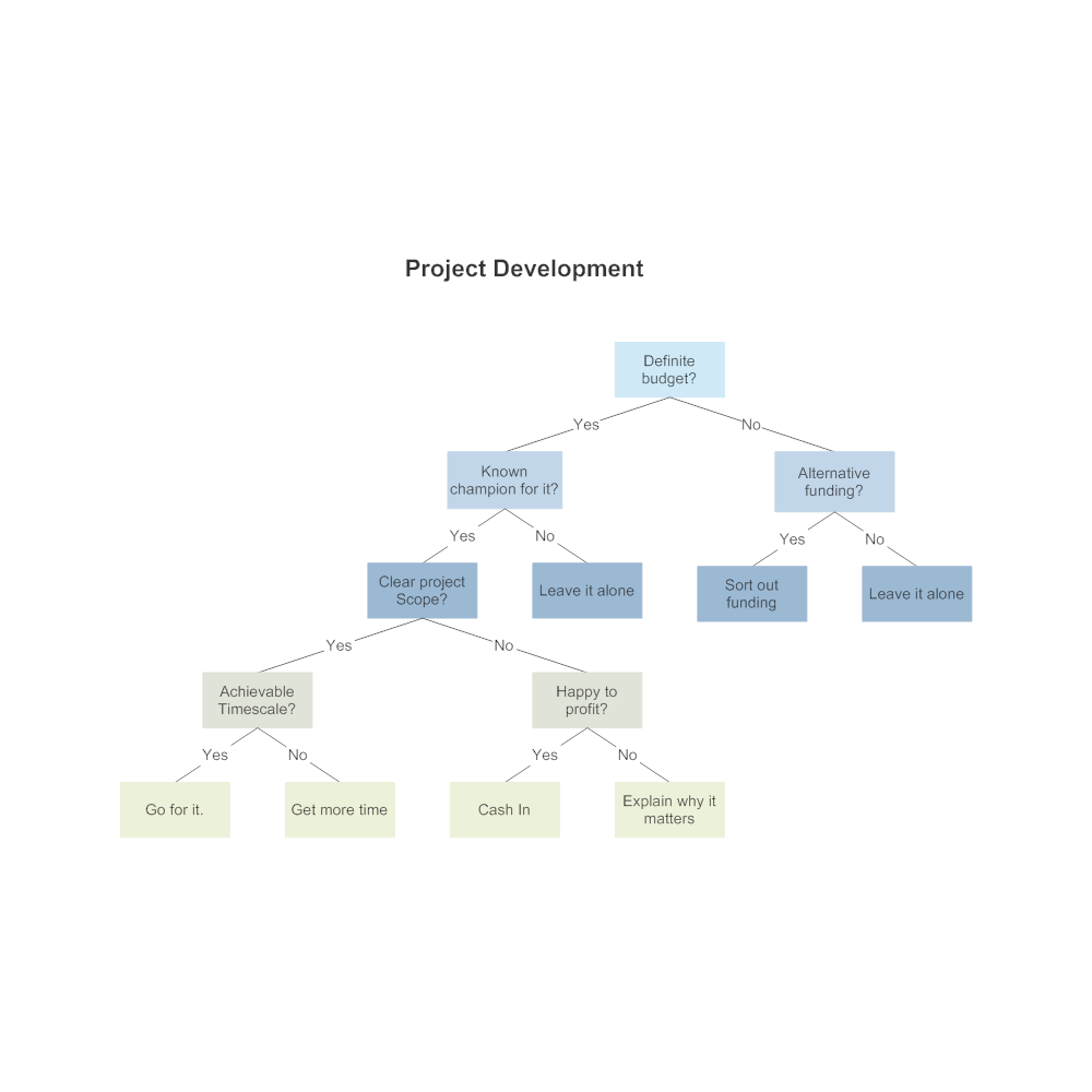 Example Image: Project Development Decision Tree