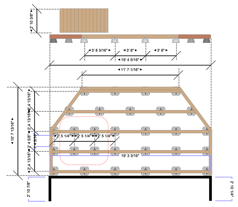 Deck design plan