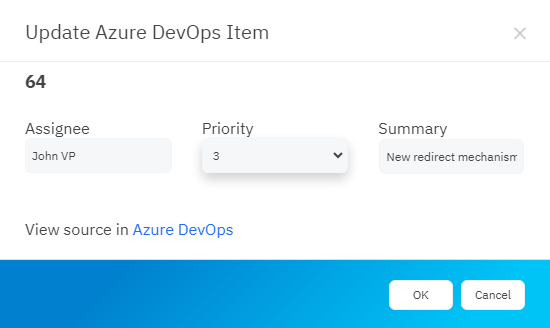 Update Azure DevOps Work Items