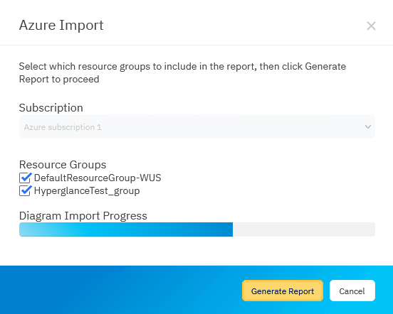 Import Azure data