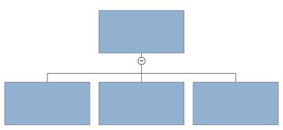 VisualScript tree diagram three shapes