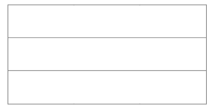 VisualScript table with three rows