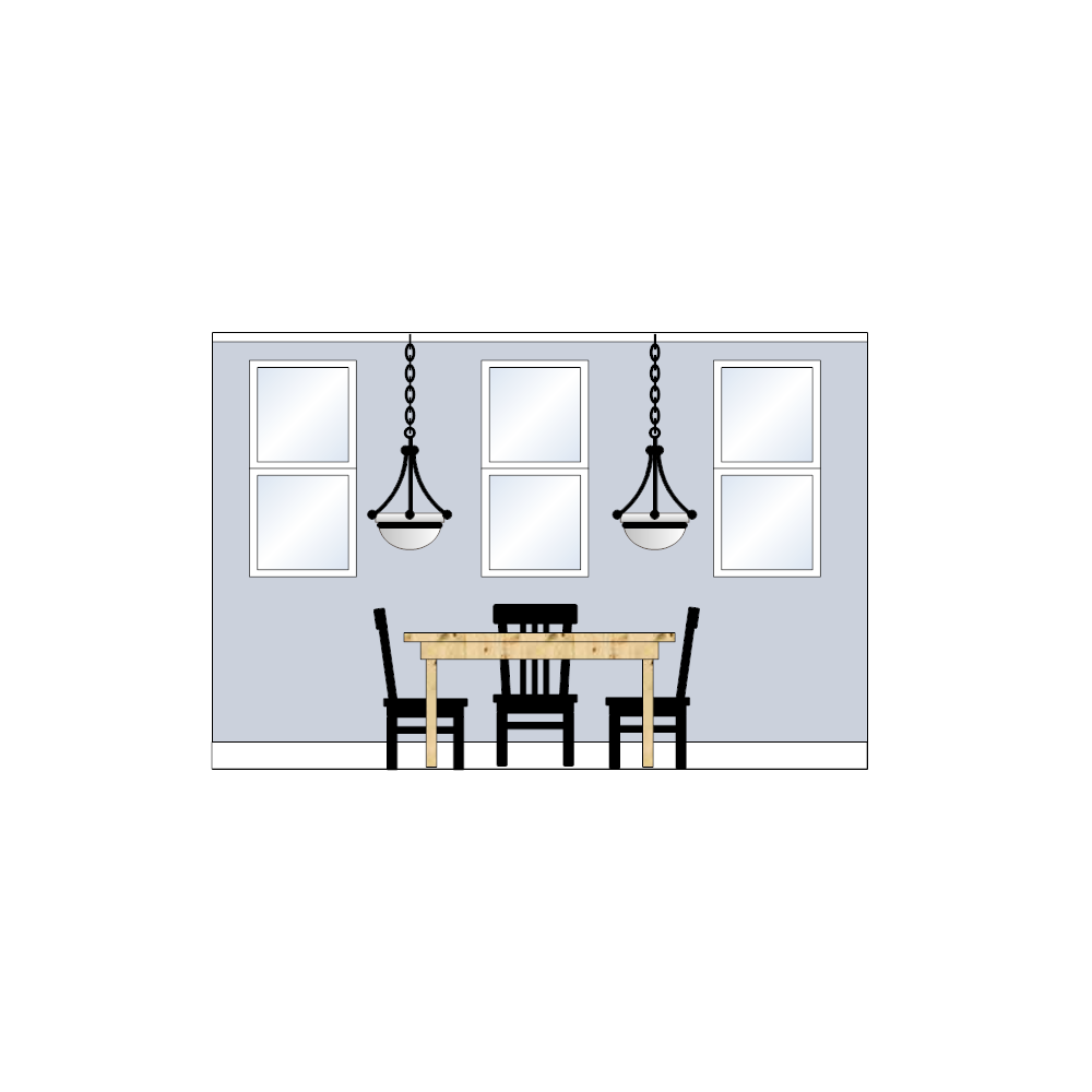 Example Image: Dining Room Elevation - 2