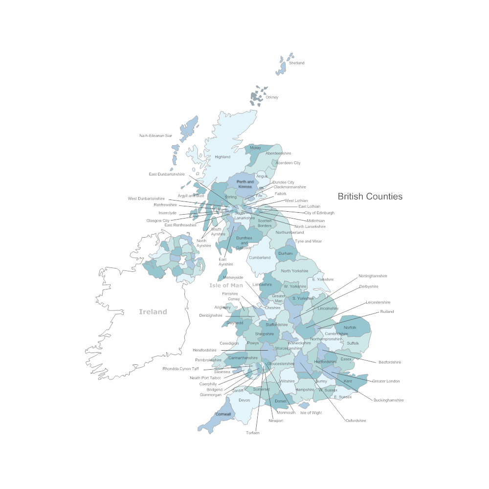 Example Image: British Counties