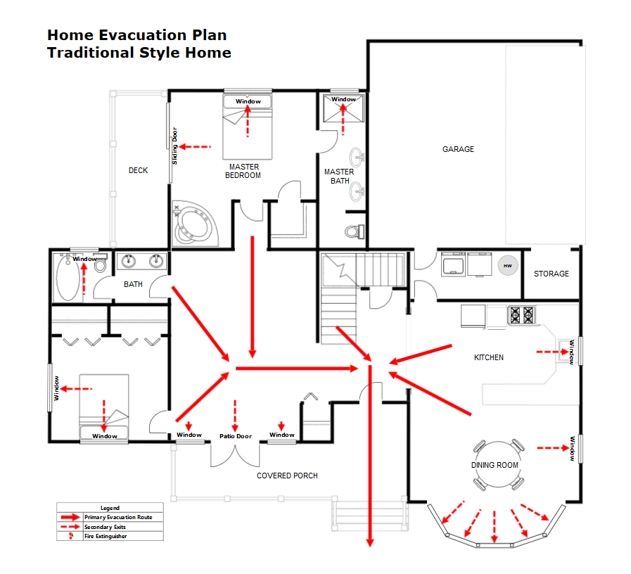 Fire Escape Plan Maker Make Fire Pre Plan Templates For Pre Incident Planning