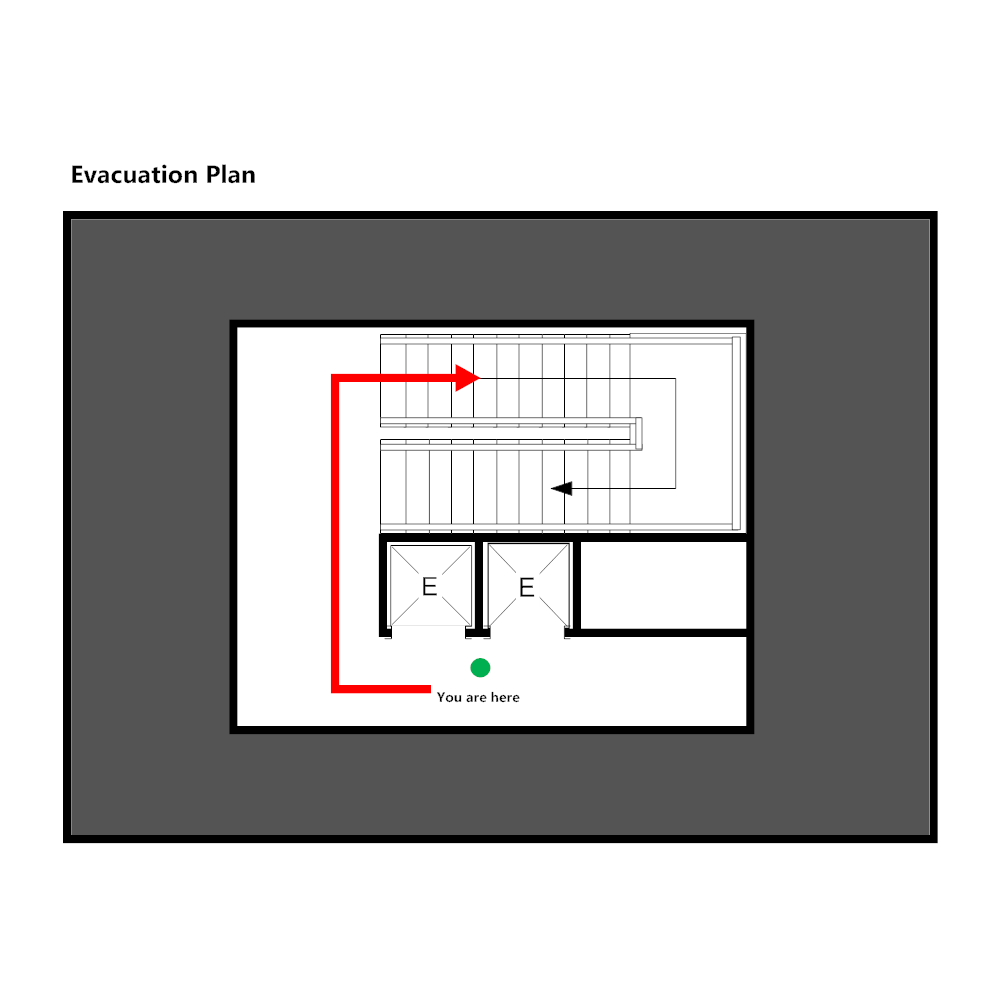 Example Image: Elevator Evacuation Plan - 1
