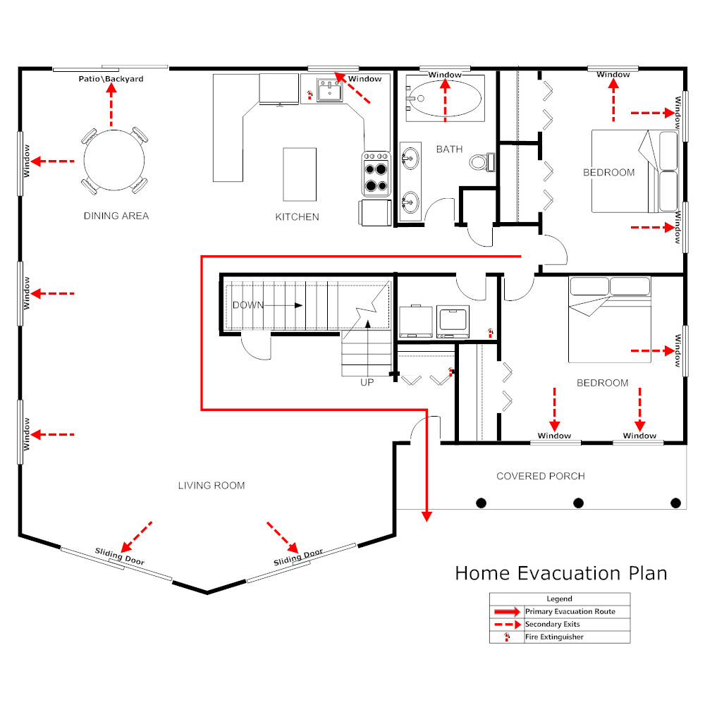 Residential Evacuation Plan 1