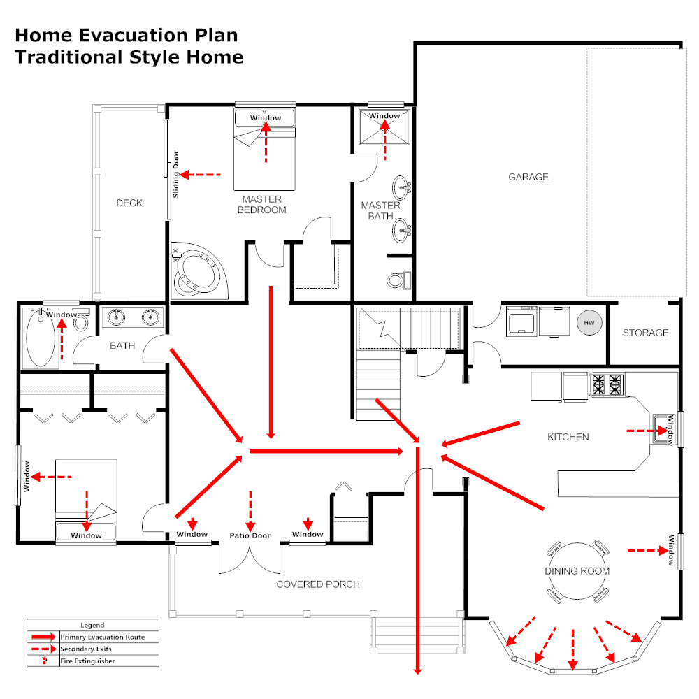 Example Image: Residential Evacuation Plan - 3