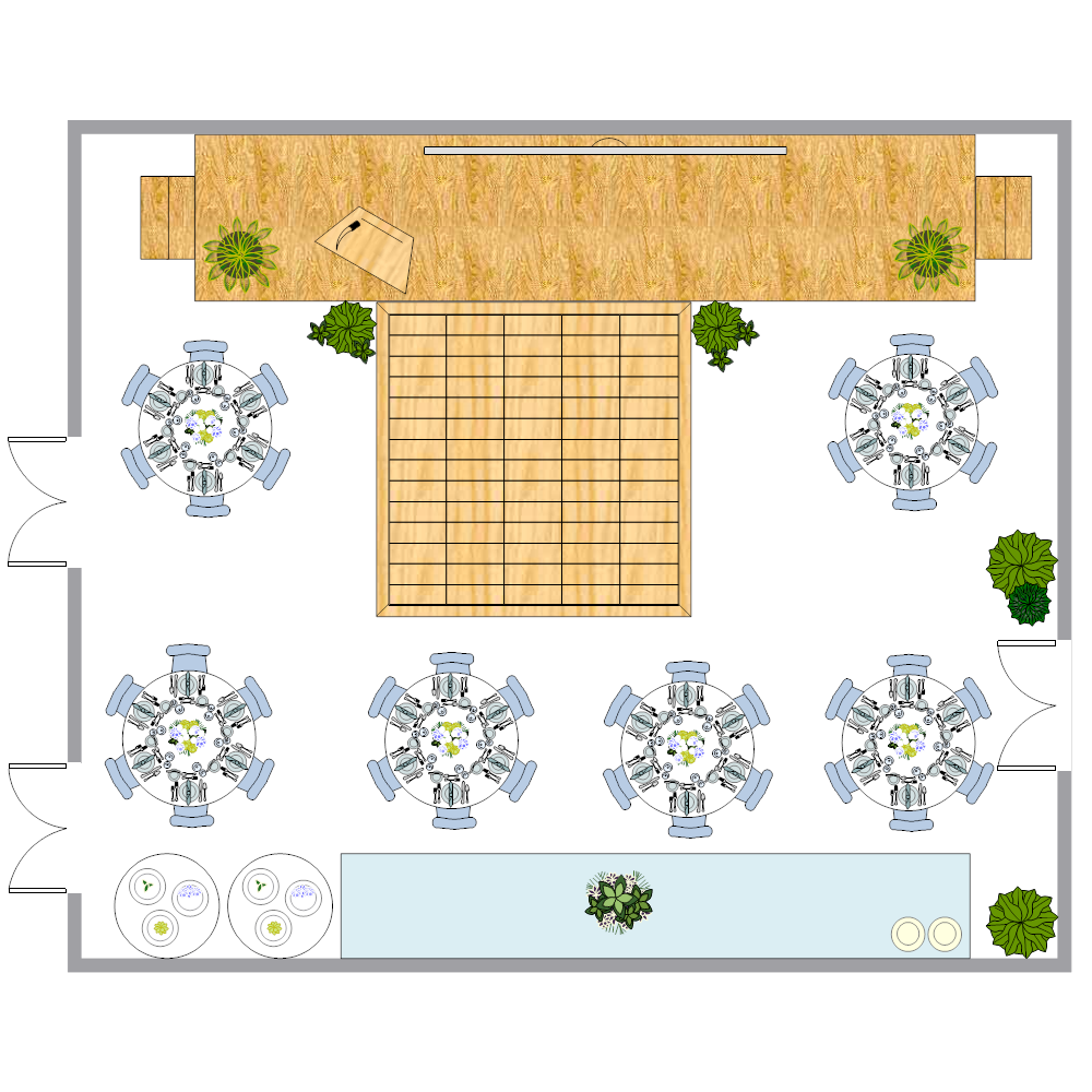Example Image: Ballroom Layout Plan