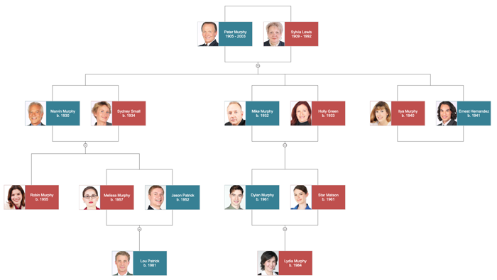 Family Tree Templates Free Online Family Tree Maker