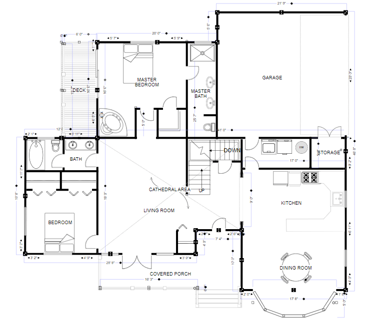 Architectural Drawing Software - Draw Architecture Plans | Free Online App