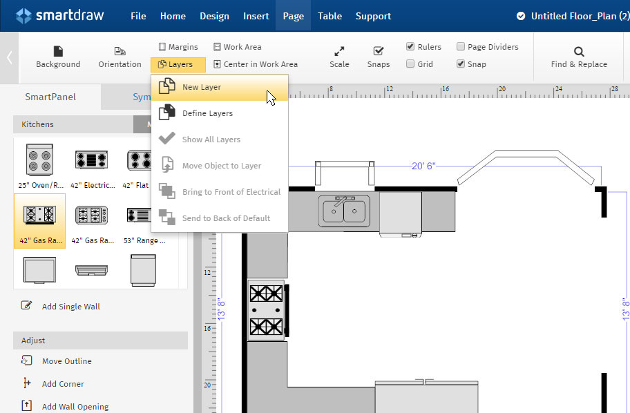 Advanced Floor Plan Tutorial - Creating Layers
