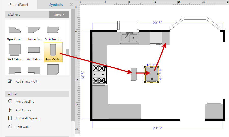 how to draw a floor plan with smartdraw - create floor plans with