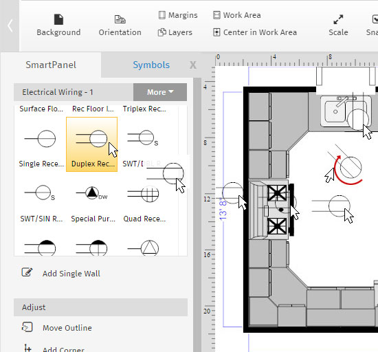 Advanced Floor Plan Tutorial Creating Layers