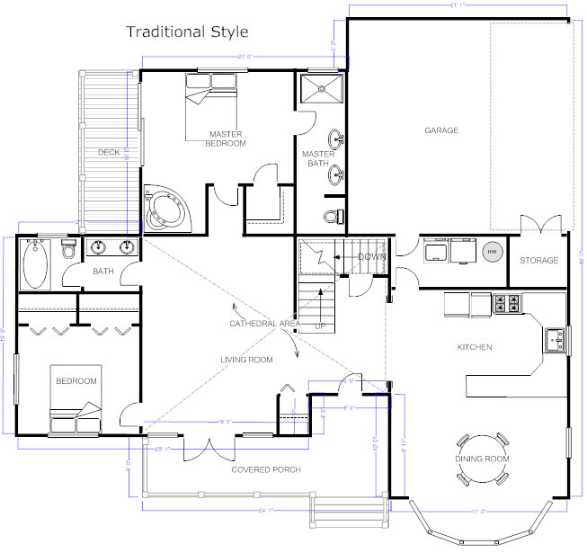 Home Design Free House, How To Make A Dream House Floor Plan