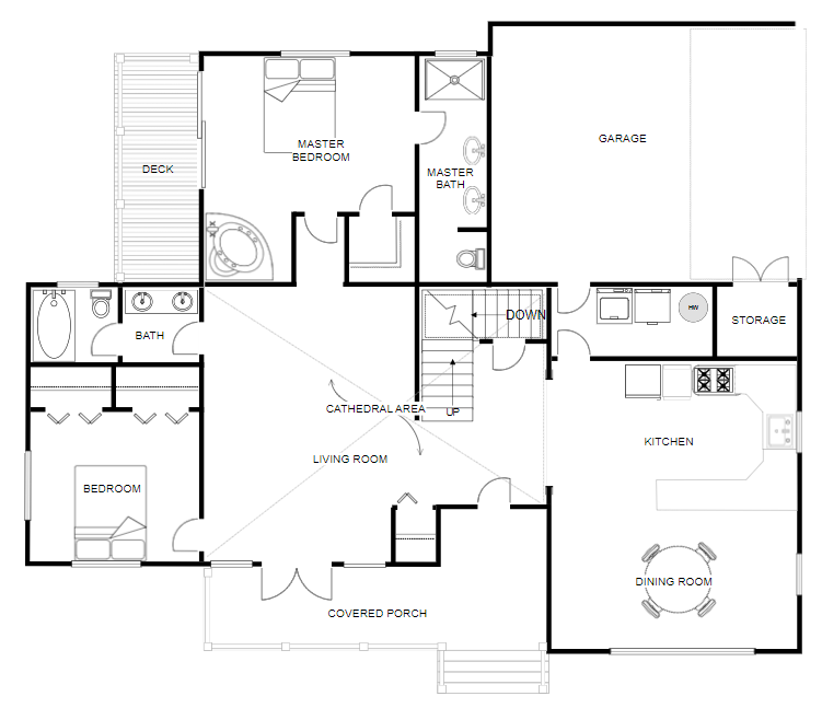 floor plan app for drawing existing house plans