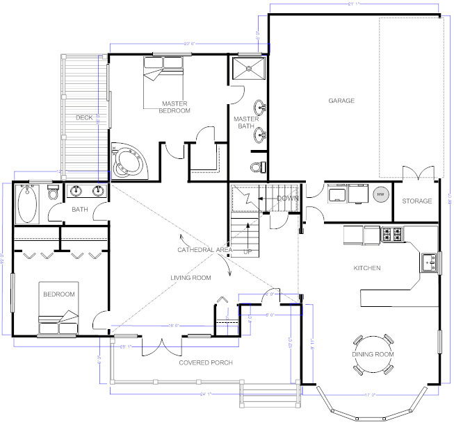monitor Deliberate hack Draw Floor Plans | Try SmartDraw FREE and Easily Draw Floor Plans and More