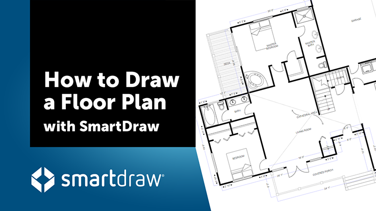 How To Draw A Floor Plan With Smartdraw Create Floor Plans With Dimensions
