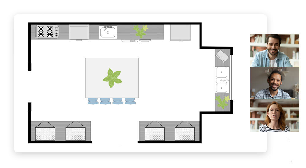 Collaborate on Kitchen Plans