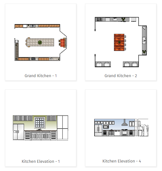 Kitchen templates