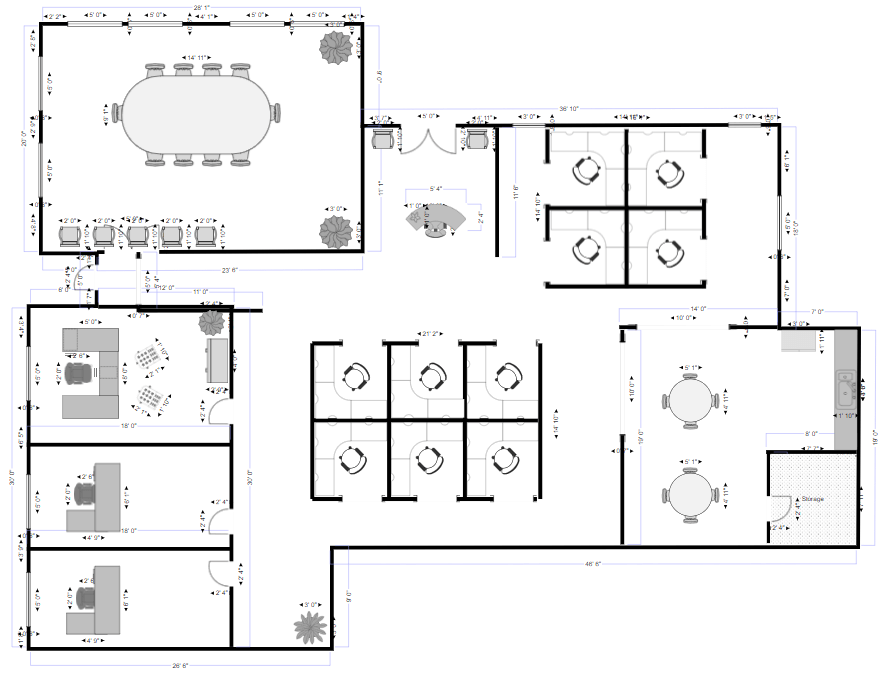 Draw Floor Plans Try Smartdraw Free, Create Your Own House Floor Plans Free