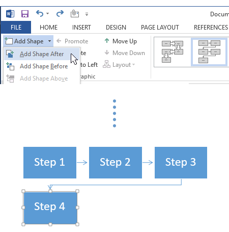 How to Make a Flowchart in Word - Create Flow Charts in Word ...