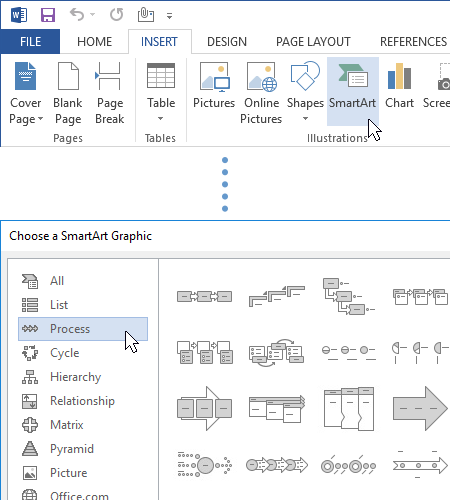 How to Make a Flowchart in Word - Create Flow Charts in Word ...