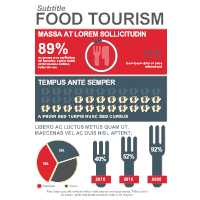 Food and Lifestyle Infographic