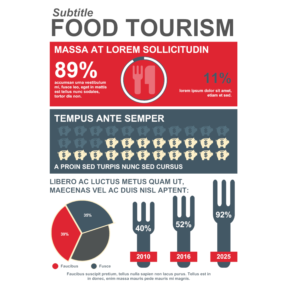Example Image: Food and Lifestyle Infographic