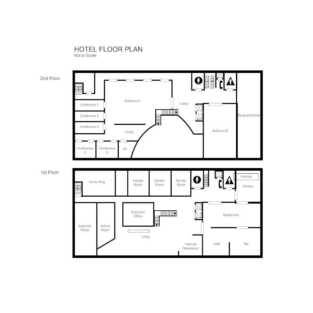 Example Image: Hotel Floor Plan