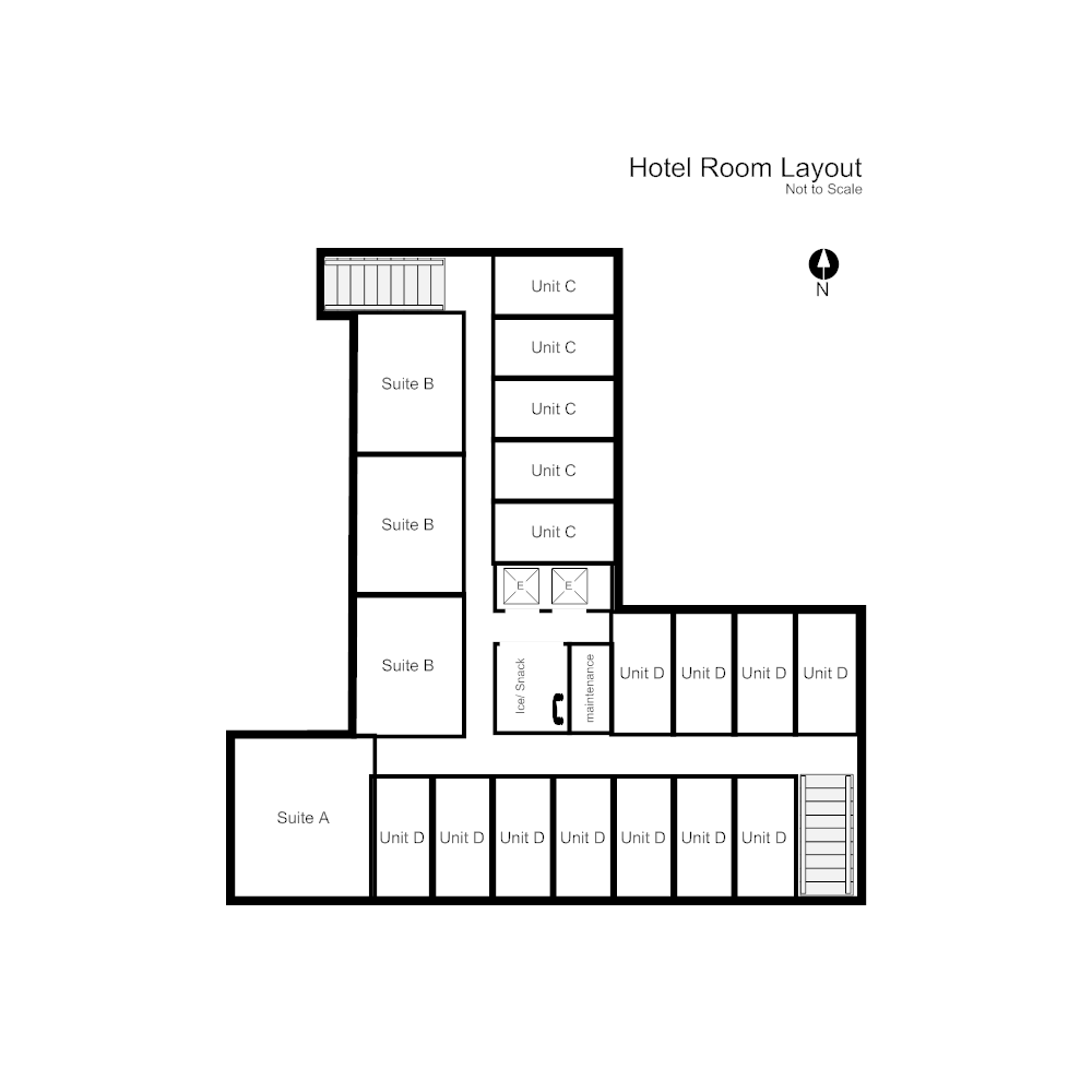 Example Image: Hotel Room Layout