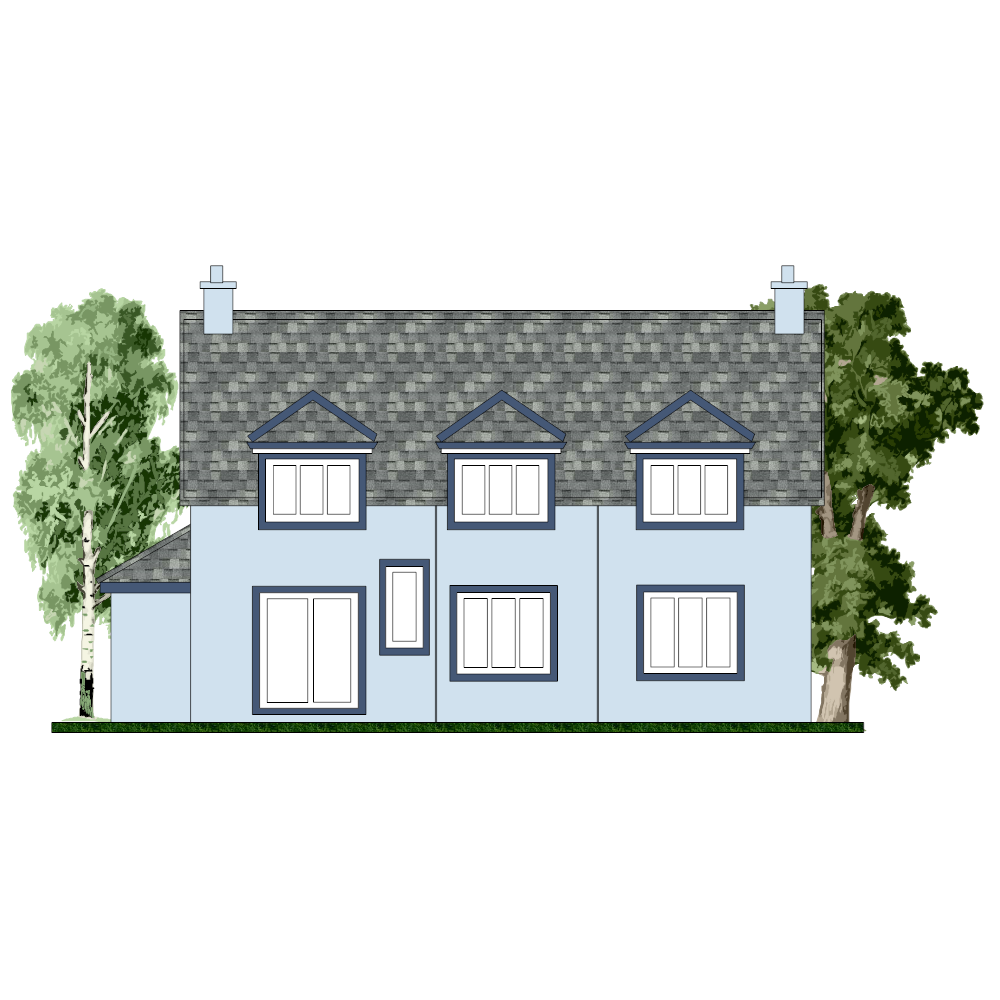 Example Image: House Elevation Design