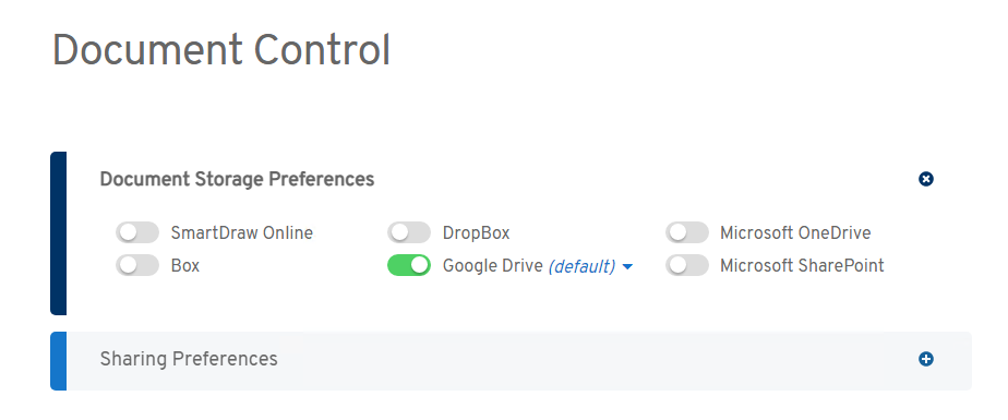 Restrict to Google Drive
